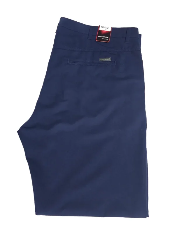 Męskie spodnie chino w kolorze granatowym Model 576L