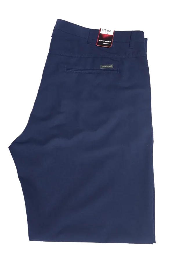 Męskie spodnie chino w kolorze granatowym Model 576L