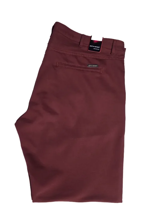 Męskie spodnie chino w kolorze miedzianym Model 141