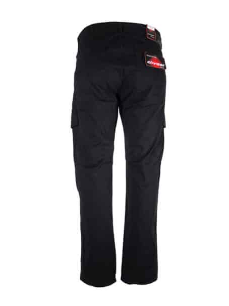 Spodnie bojówki czarne Duże rozmiary Divest model 200